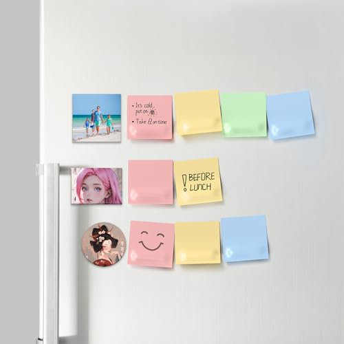 Customized Picture Ceramics Fridge Magnet Personalized Photo Fridge Magnets Bulk Upload Your Image Logo, Refrigerator Magnets Christmas Decor Gift for Mom Dad Lovers Pets (4, Rectangular)