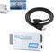 Adaptador HDMI Wii, 1 adaptador Wii a HDMI con conector de audio de 3,5 mm, cable HDMI Wii de 1 m, adaptador Wii a HDMI, convertidor Wii a HDMI, conecta un Wii a HDMI, Wii a HDMI para salida de audio