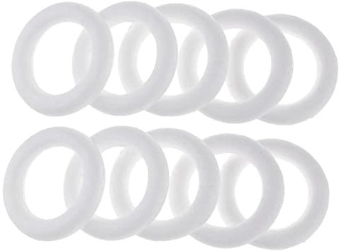 AKOOSY 10Stücke Teiliges Schaumstoffkreise für DIY Bastelmaterial Gestalten Leicht und Sicher für Projekte und Bastelarbeiten