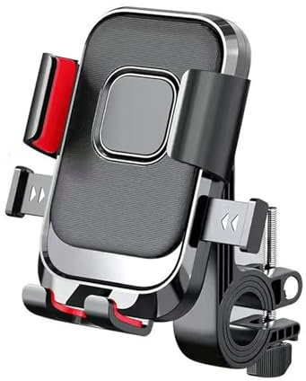 Handyhalterung Fahrrad für Brodie Circuit Voltage Dynamo Energy Salish Sasamat Menace, 360° Drehbar Handyhalterung Motorrad, Anti-Shake Handy Halterung Fahrradlenker, Fahrradlenker Telefonhalter