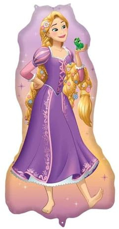 Disney Princess Rapunzel Shaped Foil Balloon