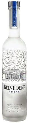 Vodka Belvedere Pure 3 litros destilado premium selección gourmet – 1 Botella x 300 cl