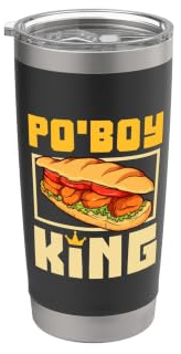 Po' Boy King Doppelwandiger Edelstahl-Thermobecher