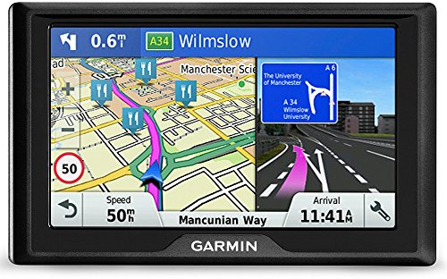 Garmin Drive 51LMT-S 5-Inch Satellite Navigation System with Lifetime Map Updates for UK and Ireland - Black