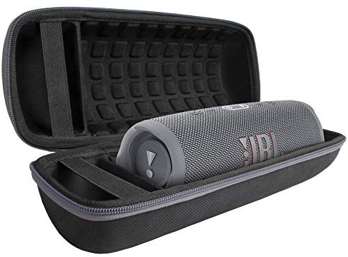Aenllosi Hart Tasche Hülle für JBL Charge 4/JBL Charge 5 Bluetooth Lautsprecher (Grau)
