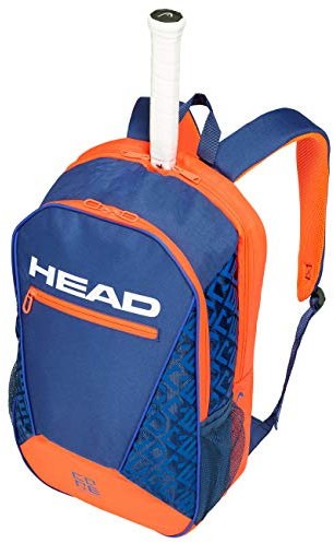 HEAD Unisex-Erwachsene Core Backpack Tennistasche, Blue/orange, Einheitsgröße