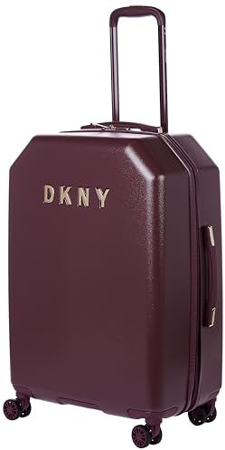 DKNY 63,5 cm (25 Zoll) aufrecht mit 8 Spinner-Rädern, burgunderfarben, 25 Upright, 63,5 cm (25 Zoll) aufrecht mit 8 Spinnrädern