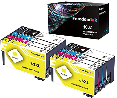 FreedomInk 8 35 kompatibel zu Epson 35 35XL Druckerpatronen für Epson Workforce Pro WF 4700 Series WF 4720DWF WF 4725DWF WF 4730DTWF WF 4735 DTWF WF 4730DWF WF 4740DTWF