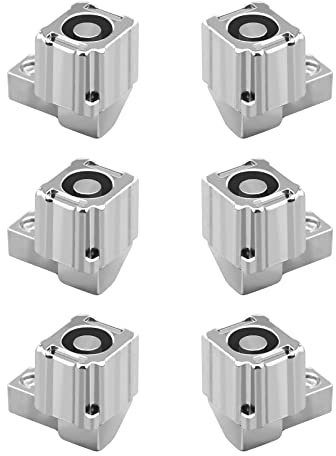 3 Pair Left Right Slider Buckle Metal Lock Latch Bracket Controller Replacement Repair Part Tool Compatible with Switch Joy-Con