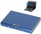 BONSYL® Porta Carte di Credito in Metallo con Blocco RFID, Portafoglio Ultra Sottile in Acciaio Inossidabile con 6 Fessure per Carte, Porta Carte di Credito per Uomo e Donna. (6 Carte/Blu)