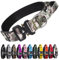 TSPRO Premium Hundehalsband mit Griff Dickes Verstellbares Taktisches Hundehalsband Schwere Ausführung Schnellverschluss Metallschnalle für Mittelgroße bis Große Hunde (Militärgrün L)