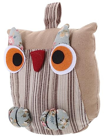 Ciieeo Hibou Tissu Butée De Porte Animal En Peluche Maison Décorations Pour La Maison Butées De Porte En Peluche Butée De Porte Poids De La Porte Remplissage Porte Clip Animal Porte