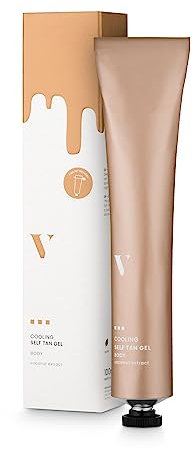 VENICEBODY Cooling Self Tan Gel Body - Selbstbräuner Körper, Erfrischen und bräunend, zieht schnell, ohne Flecken
