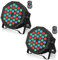 ZonQoonz 2 PCS 36W Akku Bühnenlicht, RGB Wiederaufladbar LED Par Licht mit Fernbedienung und 7 Beleuchtung, 1/3/4/6 Stunden Timer Akku Strahler outdoor für Hochzeit Bar DJ Show Disco