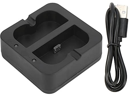 MUNEFE Doorbell Battery Charger, Dual Doorbell Battery Charger, Doorbell Cell Charger with Dual Port for Variou Videos Doorbell