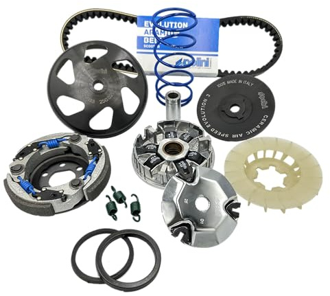 TRASMISSIONE COMPLETA POLINI VARIATORE FRIZIONE 107 CAMPANA MOTORI MINARELLI 2T