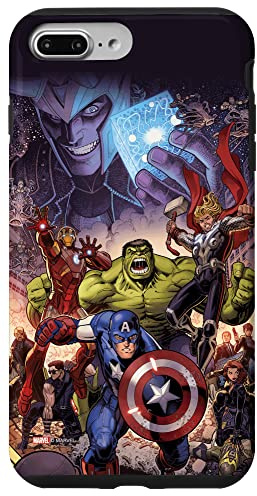 Comiccover von Marvel The Avengers Infinity Saga Hülle für iPhone 7 Plus/8 Plus