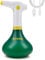T TOVIA 1L Battery Powered Garden Sprayer, Plant Mister Spray Bottle for Indoor/Outdoor Plants, Automatic Electric Weed Sprayers for Cleaning, Gardening & Fertilizing (Green & White)