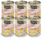 Dogs'n Tiger Schlemmermenü Frohsinn, Katzennassfutter mit Huhn und Kürbis - ohne Getreide, Zuckerzusatz, künstliche Konservierungsstoffe, optimale Verträglichkeit, 6X 400g