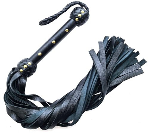 Sduxion Flogger de cuero de alta calidad para montar y montar a caballo