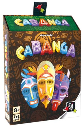 GIGAMIC - Cabanga – Befreien Sie Sich so schnell wie möglich von Ihren Karten in der Hand. Für 3 bis 6 Spieler – ab 8 Jahren