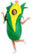 Spinosaurus Disfraz inflable de maíz para adultos, disfraz inflable divertido de comida inflable para hombres y mujeres
