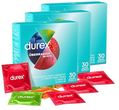 Durex Überrasch Mich Kondome 3 x 30 Stück