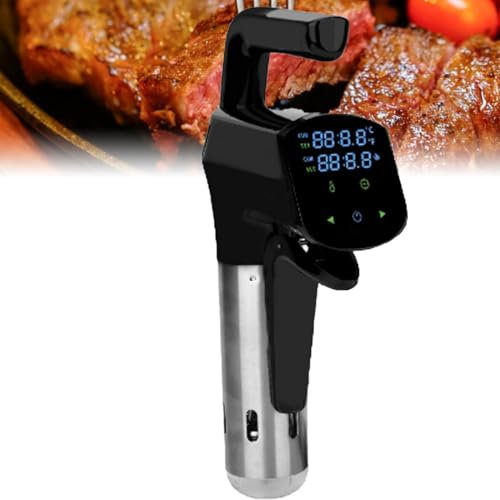 850W Thermal Immersion Circulator, Smart Sous Vide Cooking Pot with Accurate Temperature and Timer Control, Led Digital Display Slow Cooker Machine Waterproof Precise Cooker Kitchen Cooking black