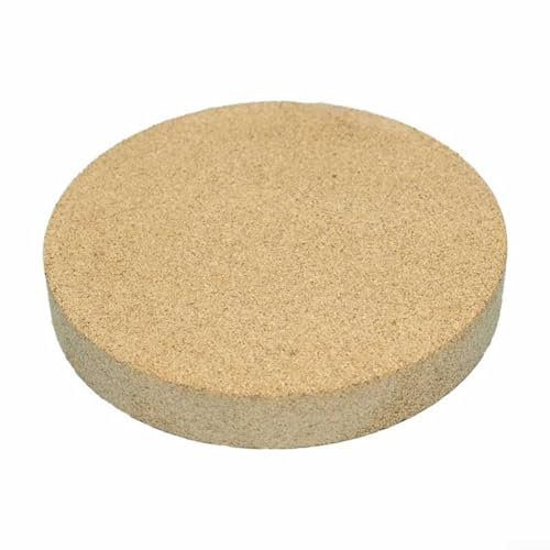 PETSTIBLE Panneau ignifuge, panneau ignifuge en vermiculite, briques ignifuges, adapté aux poêles à bois, cache-trou de cheminée, plusieurs tailles (120 x 50 mm)