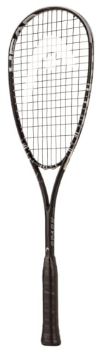 HEAD Spark Elite Pack - Raqueta de Squash, Color Blanco y Negro
