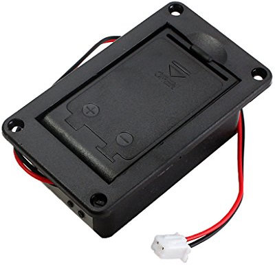 TTTLLNN 1PC 9V Battery Holder for Case Box for Guitar Bass Active Pickup Connector
