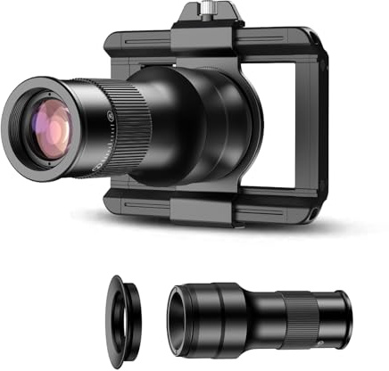 Smartphone-Kameraobjektiv, 6-facher Zoom, 150 mm, Makro-Handy-Objektiv-Aufsatz, verstellbarer Clip für Handy-Fotografie, Handy-Befestigung