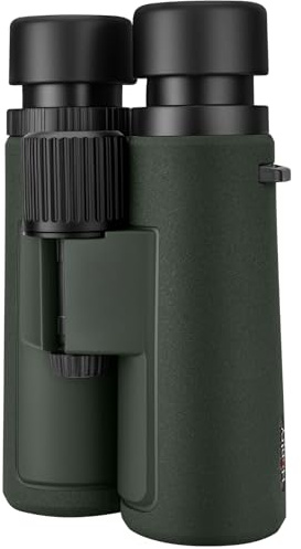 Hontry 10x42 Kompaktes Fernglas für Erwachsene (Grün) | Fernglas für Vogelbeobachtung, Camping, Wandern, Reisen, Safari, Konzerte, Theater, Sport, Kreuzfahrt und Autoreise