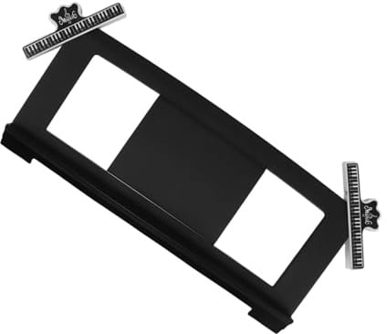 TOYANDONA Elektronischer Klavierstandstand Desktop -Buchstand Klaviernotenständer Musikstand Tischnotenständer Klaviernotenhalter