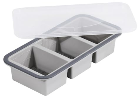 Silikonformen für Gefrierschrank | transparentes Werkzeug wiederverwendbar leicht zu entformen | wiederverwendbare Würfel für Gefrierschrank | zum Einfrieren von Lebensmitteln, Cocktails, Whisky, Haus