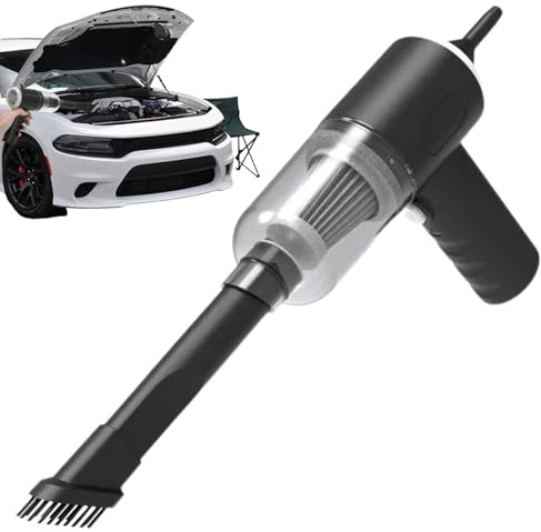 Aspirateurs de Nettoyage de Voiture, aspirateur Multifonction - Aspirateur Portable - Chargement Rapide USB, Batterie Haute capacité 1200mAh, Mini aspirateur de Voiture pour Poils d'animaux, canapé