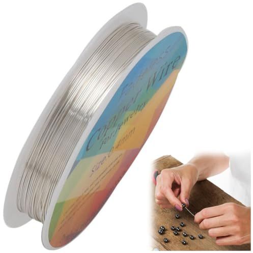 0.2mm 32 Gauge Jewellery Wire, Wire for Jewellery Making（25M）