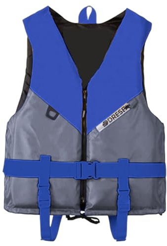 Veste de Kayak Portable for Adulte avec Fermeture Éclair, Veste de Kayak Réglable for la Dérive,la Pêche et Les Sports Nautiques