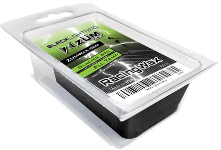 ZUMWax Ski- / Snowboardwachs, Graphitwachs – universell – 100 g – unglaublich schnell bei Allen Temperaturen. Perfekt für schmutzige und scheuernde Schnee. !