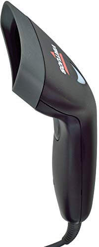 Lettore di codici a barre CCD, lettore di codici a barre, lettore manuale Virtuos HT-10, USB (tastiera/emulazione RS-232), nero