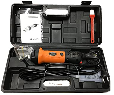 Tosatrice per Cavalli Professionale, 320W & 6 Velocità Tosatrici Cavallo Senza Fili, Elettrico Tagliacapelli Tosatrice per Equini Bovini Maiale Mucca, Cura del Cavallo