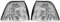 Blinkleuchte Frontblinker Set weiß für E36 Bj.90-99 Limousine Touring Compact
