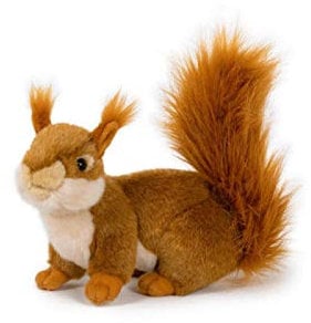 Plüschtier Eichhörnchen 20cm Stofftiere Kuscheltiere Eichkätzchen Eichkater Tier