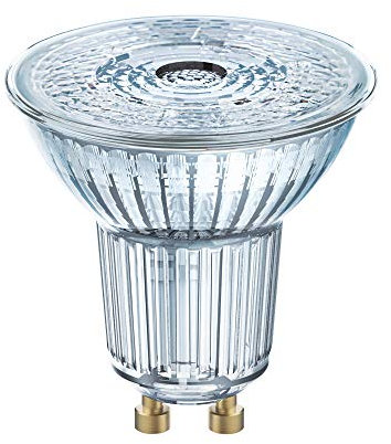 Osram PAR16 LED Reflektorlampe mit GU10 Sockel, Warmweiss (2700K), Glas Spot, 2.6W, Ersatz für 35W-Reflektorlampe, LED STAR PAR16