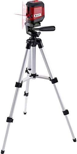 TOOLCRAFT CL8 Kreuzlinienlaser inkl. Stativ, selbstnivellierend Reichweite (max.): 8 m