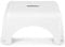 Ondis24 Tritthocker Waschbeckenhocker Step Stool mit bis zu 150 kg belastbar sehr sicherer Stand (Moon White)