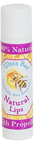 Ultra Bee 100% Natural Moisturising Propolis Lip Balm - Made in the UK