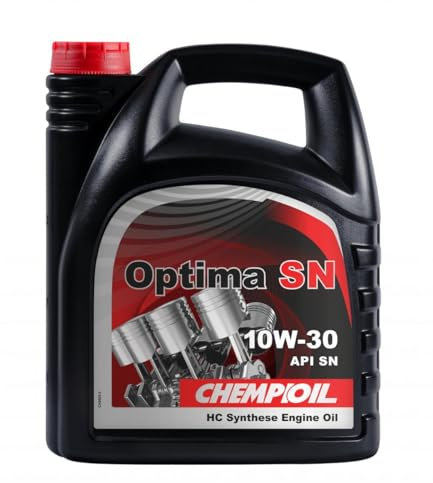 CHEMPIOIL Motoröl 10W-30 Optima Motor Öl ACEA A3/B3 API SN SN 5L