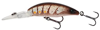 Savage Gear 3D Shrimp Twitch Deep Runner 5,2cm 6,4g - Wobbler, Farbe:Brown Shrimp