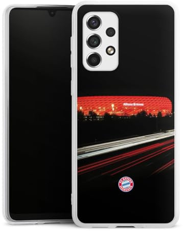 DeinDesign Silikon Hülle kompatibel mit Samsung Galaxy A33 5G Case transparent Handyhülle FC Bayern München FCB Stadion